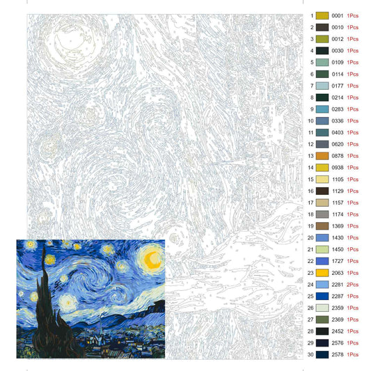 Картини по номера